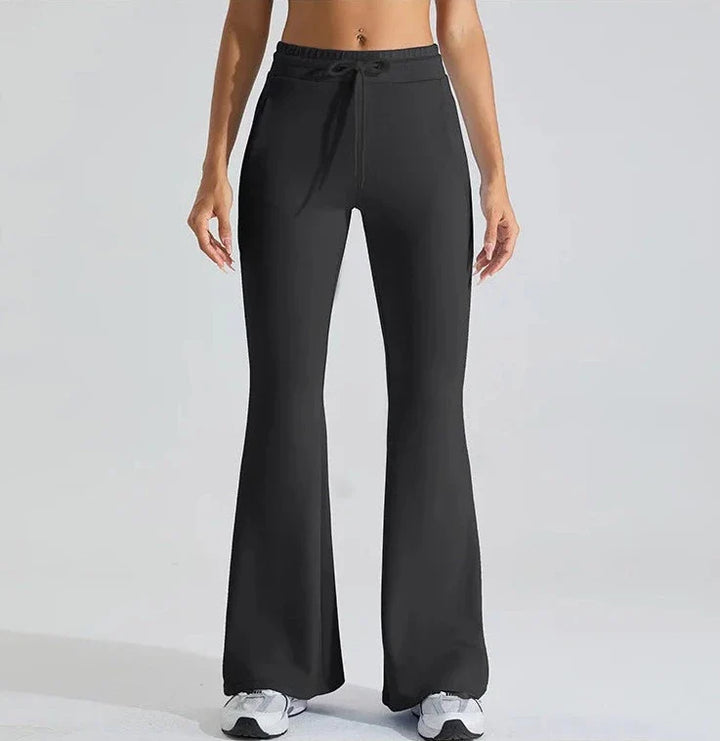 Larreta Drawstring Flare Pants