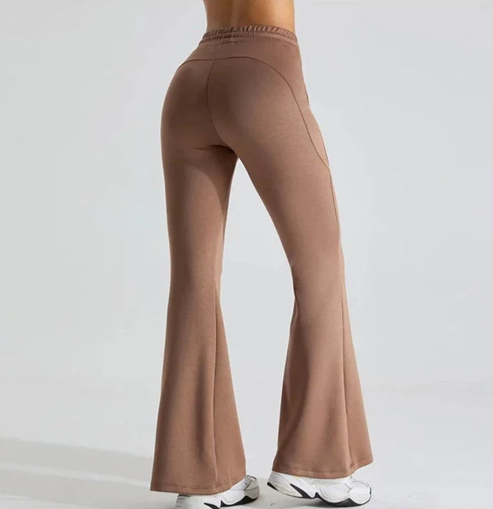 Larreta Drawstring Flare Pants