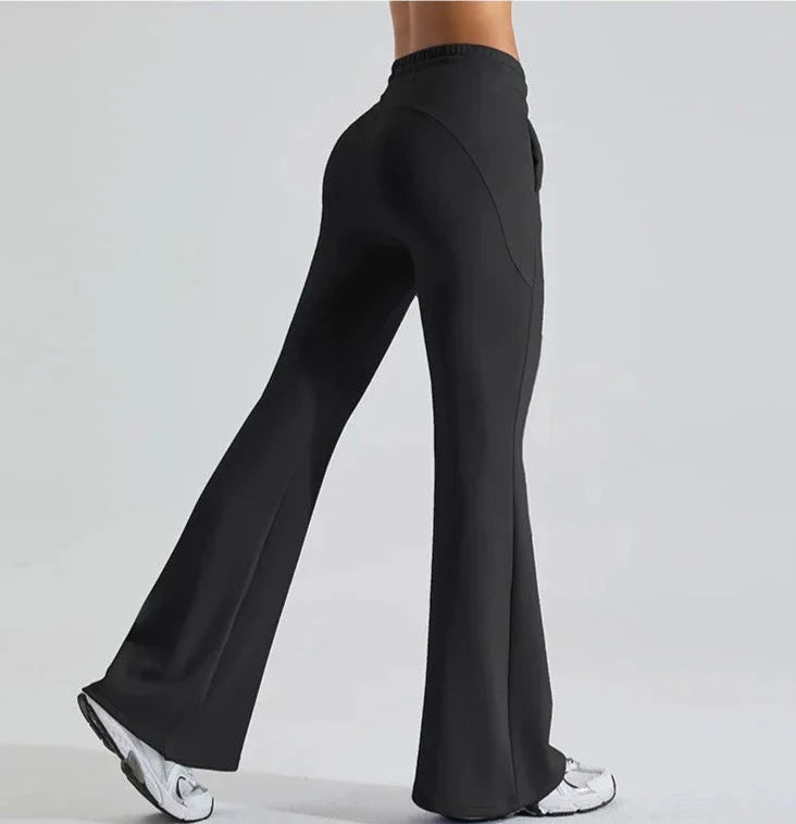 Larreta Drawstring Flare Pants