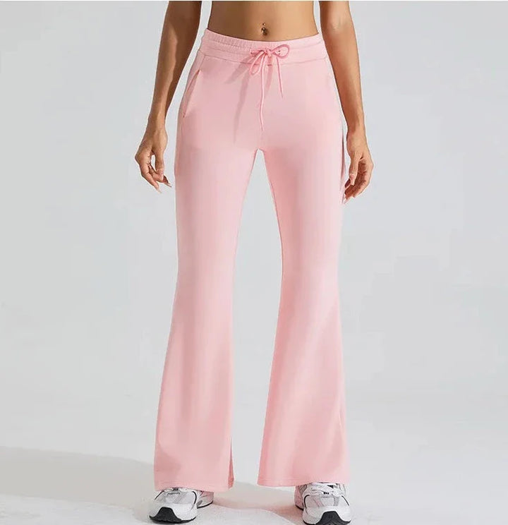 Larreta Drawstring Flare Pants