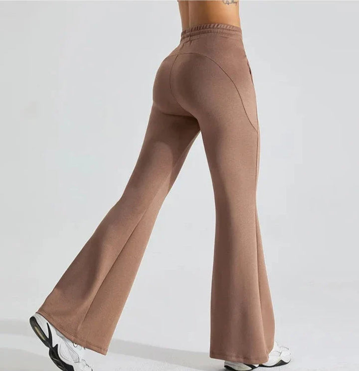 Larreta Drawstring Flare Pants