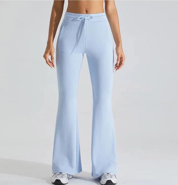 Larreta Drawstring Flare Pants